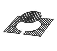 BBQ-Toro Système de grille de cuisson en fonte 52 x 44 cm | Grille en fonte pour barbecue au charbon de bois | Grille en fonte, accessoires de barbecue, grille rectangulaire, grille de barbecue en