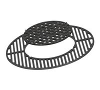 BBQ-Toro Système de grille en fonte Ø 54,5 cm | Grate de saisissage adaptée pour barbecue sphérique de 57 cm | Grille-dans-grille en fonte, accessoires de barbecue, insert en fonte pour barbecue