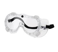 BBS SAFETY Lunettes de sécurité ventilées indirectes, résistantes aux rayures, verres transparents, norme ANSI Z87.1 D3