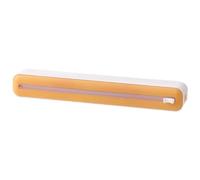 BBTISG Distributeur de Film étirable Magnétique et Coupe-Feuille Rechargeable 2 en 1 Coupe-Feuille Mural pour Cuisine et Maison (jaune)