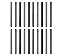 BBTISG Lot de 10 Paires De GlissièRes De Tiroir En Plastique Pour Tiroirs, Rails Coulissants Caché Pour Placard De Cuisine Rainurés Pour Tiroir D'Armoire, Tiroir, Clavier (180mm, noir)