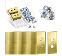 BBTO 30 Lames de rechange compatibles avec Mammotion Luba Yuka et LUBA 2 | Lames de rechange en acier inoxydable, accessoires pour tondeuses robotisées, 30 vis adhésives, 30 rondelles
