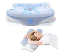 BBWELL Oreiller Ergonomique Cervical,Oreiller memoire Forme,Oreillers Orthopédique de Forme,Idéal pour Dormeurs sur Le Côté, Le Dos et Le Ventre Coussin Cervicales Douloureuses pour Dormir