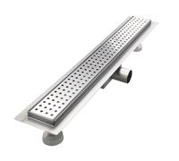 Bc-elec - 08S-70 Caniveau de douche 70cm en inox, sterfput de douche, hauteur ajustable 98-142mm