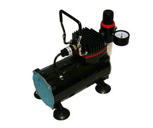 Bc-elec - TC-802 Mini compresseur aérographe modèle AS18-2 version noir brillant
