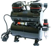 Bc-elec - TC-90T Compresseur Aérographe double cylindre 190W 0-4bar modèle AS196 avec réservoir d'air