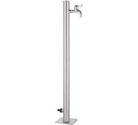 Bc-elec - WCR-50 robinet extérieur 95x5cm, colonne d'eau extérieure en acier inoxydable, fontaine à eau, point d'eau de jardin