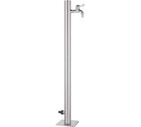 Bc-elec - WCR-50 robinet extérieur 95x5cm, colonne d'eau extérieure en acier inoxydable, fontaine à eau, point d'eau de jardin
