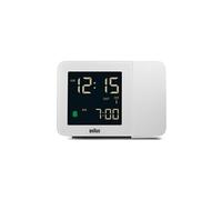 Braun - BC15 Réveil de Voyage Numérique - Blanc Blanc G