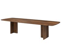 BC17 T-Rox Table rectangulaire Table de salle à manger Janua chêne fumé / L 200 x P 90 x H 75 cm - JANUA BC17 RECHT 200 EICH RAU