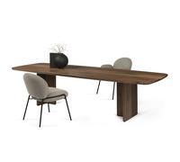 BC17 T-Rox Table rectangulaire Table de salle à manger Janua chêne fumé / L 280 x P 100 x H 75 cm - JANUA BC17 RECHT 280 EICH RAU