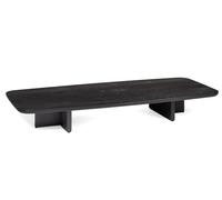 BC20 / BC 20 T-Rox Table basse rectangulaire Janua chêne blanchi (ton noir) / L 180 x P 75 x H 25 cm - JANUA BC20 RECHT GEKOE 180 25