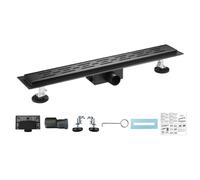 BCELEC 06-90-B Caniveau de douche - Noir