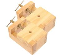BCOATH 2 Pièces Pince à Sculpter le Bois en Hêtre Beige, Ronde, Réglable | Découpe de Sceau, Surfaces Lisses sans Bavures, Accessoire pour Étudiants
