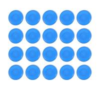 BCOATH 20 Bouchons de Bouteilles D'eau en Plastique Bleu, Couvercles Filetés Anti-déversement pour Bidons D'un Gallon, Lot de 20, Adaptés la Cuisine et Extérieur