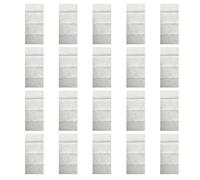 BCOATH 20 Pièces Tissu de Germination Jetable Absorbant D’Eau | Accessoire de Plantation pour Ferme, Humidification des Semis, Tissu Blanc, Usage Multi-graines