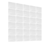 BCOATH 30 Pastilles Adhésives Double Face Carrées en Pvc Transparent, Adhésif Facile à Utiliser, pour Décorations Murales et Projets Créatifs Maison