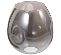 BCOATH Abat-jour Ovale pour Lampe Suspendue Remplacement Solide en Verre Design Simple et Pratique, Cuisine et Hôtel