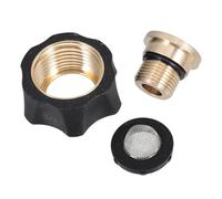 BCOATH Adaptateur Entrée Nettoyeur Haute Pression Mâle Femelle avec Filtre Connecteur Tuyau Jardin pour Pompe à Pression Ménage et Professionnel