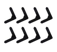 BCOATH Bandes Antidérapantes en Caoutchouc Double Face 8 Pièces pour Tapis et Carpettes, Fixation Sécurisée pour Parquet et Tapis de Salon ou Chambre