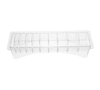 BCOATH Boîte de Rangement Organiseurs Pratiques pour Sabots de Tondeuse à Cheveux en Ps 10 Compartiments pour Accessoires de Coiffure Professionnels