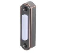 BCOATH Bouton Poussoir Sonnette Filaire Robuste Métal Interrupteur Mural Compatible Remplacement pour Sonnette Maison Bureau Boutique Installation Facile