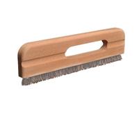 BCOATH Brosse à Tapisser en Bois de Hêtre Poils Robustes, Lisseur de Papier Peint pour Revêtement Mural, Utilisable à Sec ou Humide, Manche à Trou Unique