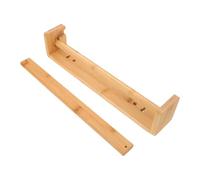 BCOATH Chevalet de Dessin Porte-rouleau de Papier Polyvalent en Bois Beige pour Garçon et Filles Support Mural pour Bureau et Salle de Classe