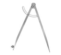 BCOATH Compas de Menuisier en Acier Carbone, Outil de Tracé pour Travail du Bois avec Rayon Réglable, Convient aux Professionnels pour Construction de Modèles