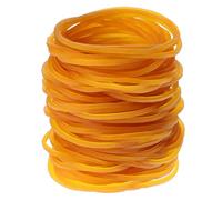 BCOATH D'élastiques Petits Élastiques Jaunes 1 Pack en Caoutchouc Haute Élasticité Résistants à L'usure pour Fournitures de Bureau et Projets Créatifs