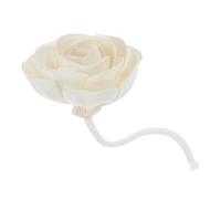 BCOATH Diffuseur de Parfum Facile à Utiliser Fleur en Coton Beige Diffuseur D'arômes Floral Élégant de Riz et Coton pour Maisons et Bureaux