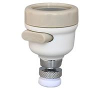 BCOATH Embout Mousseur Robinet Cuivre Réglable Modes Aérateur Rotatif Anti-éclaboussures pour Cuisine Salle de Bain Économiseur Eau Abs Plusieurs styles