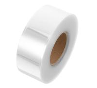 BCOATH Film de Protection Autocollant Transparent en Pet Protection Solide et Application Facile 500 Stickers par Rouleau pour Étiquettes de Livres pour Bibliothèques Personnelles