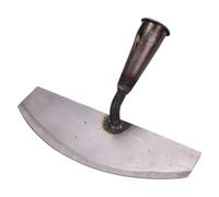 BCOATH Houe à Main en Acier Inoxydable Multifonctionnelle pour Désherbage Manuel, Outil de Jardinage Léger sans Manche, Pelle Creuse Ronde pour Entretien Jardin, Désherbeur Portable