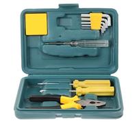 BCOATH Jeu de Tournevis avec Pinces et Scie Manuelle en Métal pour Voiture 11 Pièces Kit de Réparation Automobile Facile à Utiliser pour Démontage et Remplacement