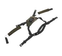 BCOATH Jugulaire Réglable Sangle Noire Robuste en Polyester pour Casque de Chantier avec Protection UV Empêchant Le Glissement, pour Travailleurs en Extérieur et Sites Électriques