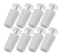 BCOATH Kit de Réparation 8pcs Butées de Volets Roulants en Plastique Vis Antirouille, Surface Lisse, Longue Durée, Accessoires de Rechange pour Stores
