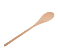 BCOATH Lot de 24 Cuillères en Bois à Manche Long Cuisine, Ustensile Polyvalent en Bois Beige, pour Projets DIY et Service Cuisine