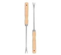 BCOATH Outils pour arracher Le Gazon Lot de 2, revêtement en Poudre, adaptés au désherbage et Travail du Sol extérieur