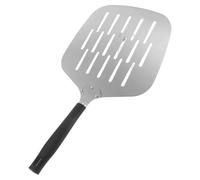 BCOATH Pelle à Pizza avec Bord Lisse Perforée en Acier Inoxydable Facile à Nettoyer, Spatule de Transfert pour Usage Domestique et Professionnel