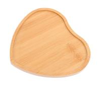 BCOATH Plateau Vide en Bambou pour Mosaique, Design Vierge, Surface Lisse, pour Creation de Mosaiques et Accessoires de Table a Manger
