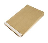BCOATH Pochettes à Documents Enveloppes Inter-bureaux Portables et Multifonctions Lot de 100 en Papier Kraft Vintage pour Cartes de Vœux et Courrier
