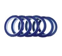 BCOATH Ruban Isolant Bleu en Pet, 6 Rouleaux, Haute Conformabilité et Résistance aux Acides et Alcalis, pour L'isolation Électrique et L'assemblage Industriel