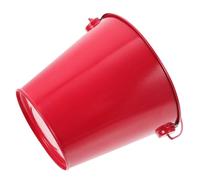 BCOATH Seau à Glace en Fer Rouge, Baril Porte-collations pour Fête
