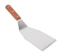 BCOATH Spatule de Friture Multifonction Manche en Bois en Acier Inoxydable Résistante à Chaleur pour Barbecue Cuisine en Restaurants Chinois