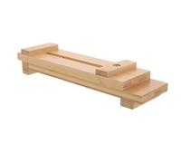 BCOATH Support de Pierre à Aiguiser en Bambou Antidérapant avec Réglage Ajustable pour Couteaux, pour Évier Cuisine à Domicile ou Atelier
