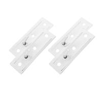BCOATH Support mural chauffe-eau, plaque de fixation, support de cadre en fer argent, 4pcs, pour water heater, daily household use