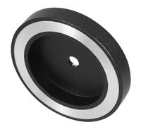 BCOATH Support Mural Magnétique pour Sèche-Cheveux sans Percer Porte Accessoires de Sèche-Cheveux Compatible Rangement Pratique et Design pour Salle de Bain Noir Version Collée
