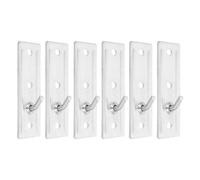 BCOATH Support Mural pour Chauffe-eau Électrique en Fer Argenté Fixation Robuste et Compatible pour Hôtels et Salles de Bain