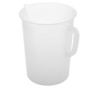 BCOATH Tasse à Mesurer en Plastique Pp 5000ml pour Huile Moteur avec Design Ergonomique, Grand Récipient Doseur Polyvalent pour Réparation Automobile